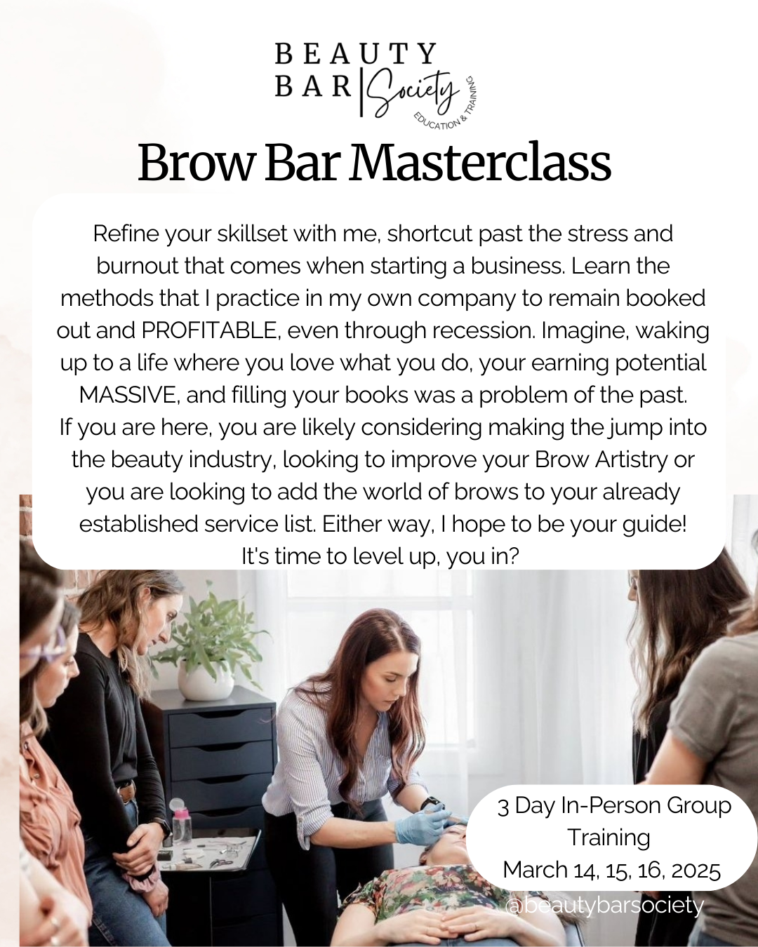 Brow Bar Shaping and Tinting Masterclass